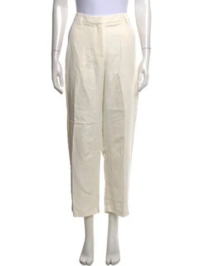 Pre-owned Twp Straight Leg Pants In Neutrals