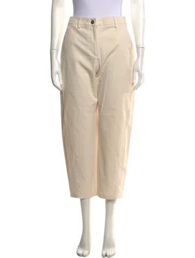 Pre-owned Twp Straight Leg Pants In Neutrals