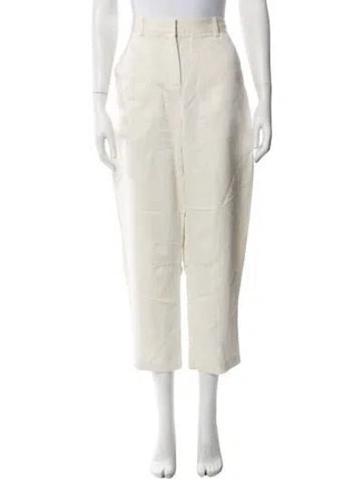 Pre-owned Twp Straight Leg Pants In Neutrals