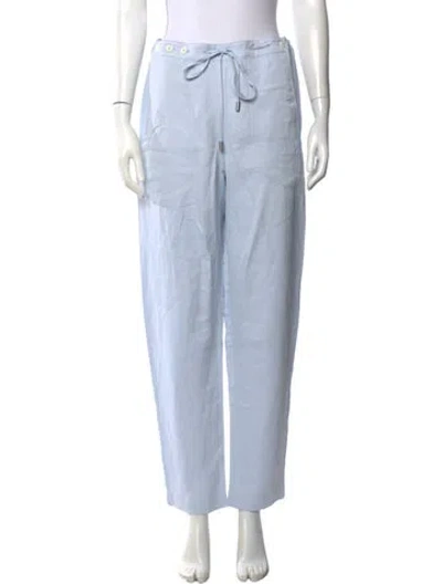 Pre-owned Twp Straight Leg Pants W/ Tags In Blue