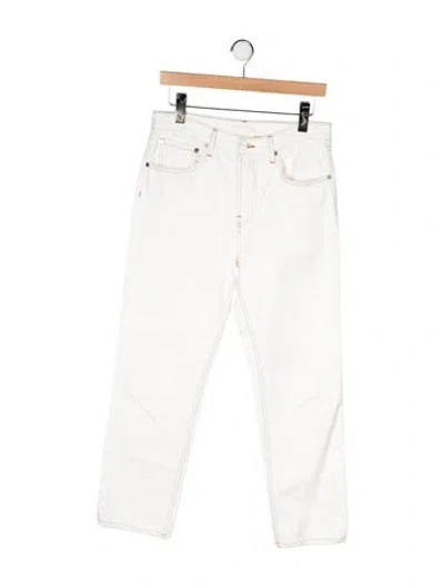 Pre-owned Twp Straight Leg Pants In White
