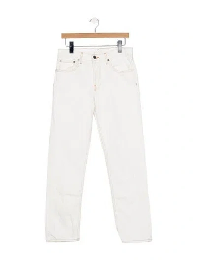 Pre-owned Twp Straight Leg Pants In White