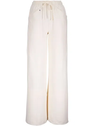 Twp Straight-leg Trousers In White