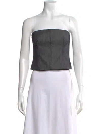 Pre-owned Twp Strapless Top W/ Tags In Multi
