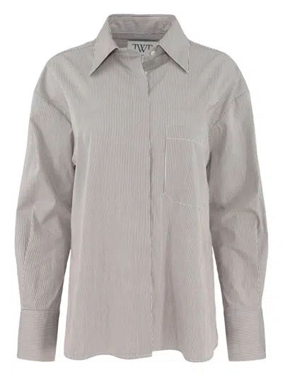 Twp Striped Cotton Shirt