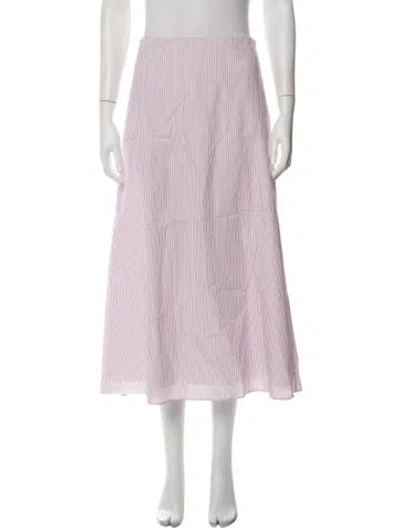 Pre-owned Twp Striped Long Skirt In Multicolor