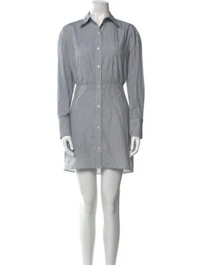 Pre-owned Twp Striped Mini Dress In Multi