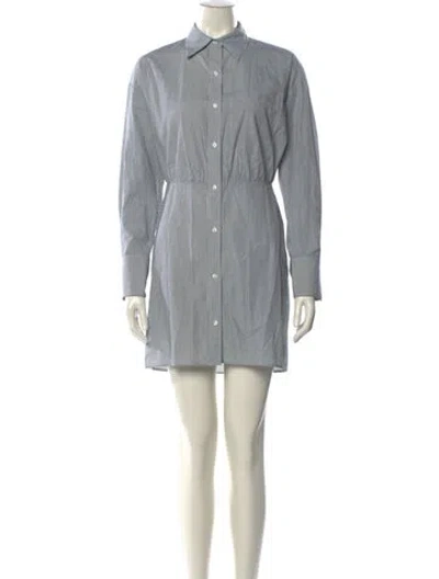 Pre-owned Twp Striped Mini Dress In Multi