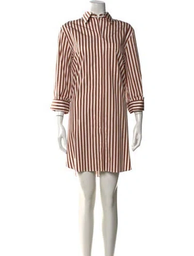 Pre-owned Twp Striped Mini Dress W/ Tags In Multicolor