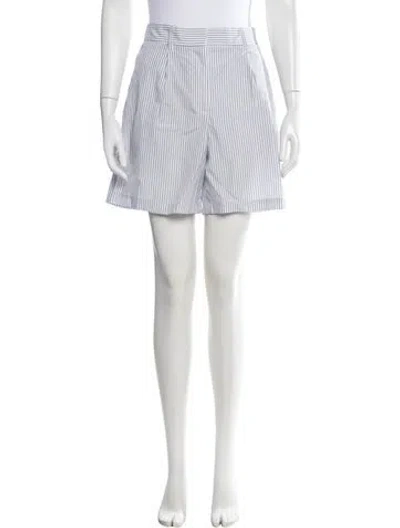 Pre-owned Twp Striped Mini Shorts In Multicolor