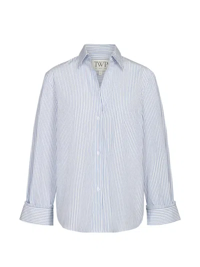Twp Striped Patch-pocket Shirt In Multi