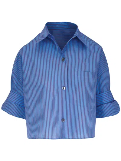 Twp Striped Shirt In Blue