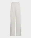 Twp Sulli Linen-blend Trousers With Sequined Side Stripes In Bone