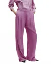 Twp Sulli Mid-rise Straight Leg Pant In Lilac In Pink
