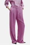 Twp Sulli Mid-rise Straight Leg Pant In Lilac In Purple