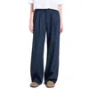 Twp Sulli Stripe Stretch Wool Pants In Blue