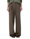 Twp Sulli Trouser Pants In Medium Heather Grey Multi In Green