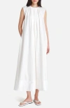 Twp Summer Cotton-silk Gown