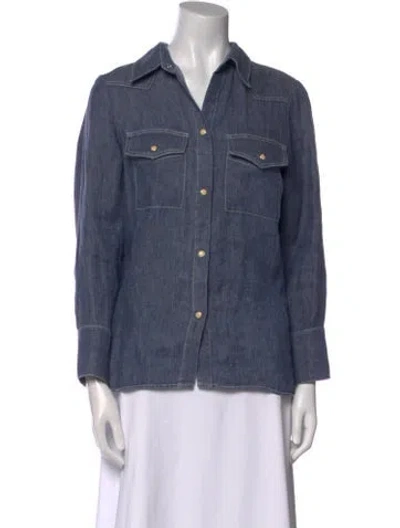 Pre-owned Twp Sweater In Blue