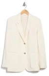 Twp Sweet Pea Peak Lapel Blazer In Neutral