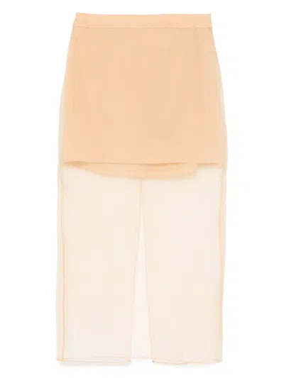 Twp Sylkie Skirt In Neutrals