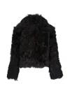 Twp Sylvia Fur Jacket In Black