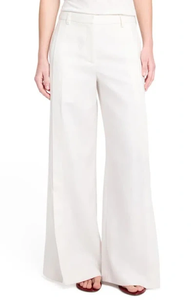 Twp Taite Linen Wide Leg Pants In White
