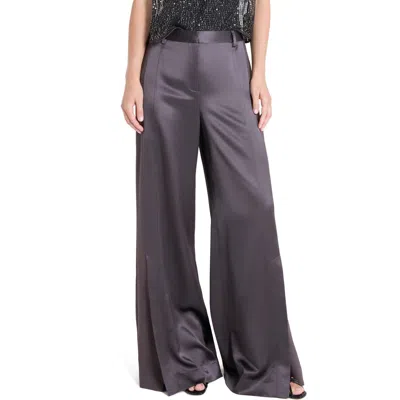 Twp Taite Wide Leg Pants In Gray
