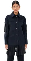 Twp Tangled Up Cashmere Jacket Midnight In Blue