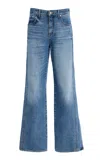 Twp Tangled Up In Blue Rigid Mid-rise Slim-leg Jeans