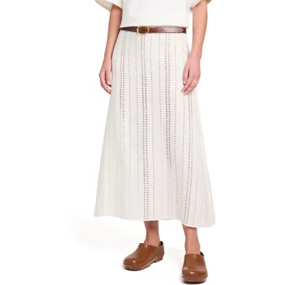 Twp The A-line Unlined Skirt In White