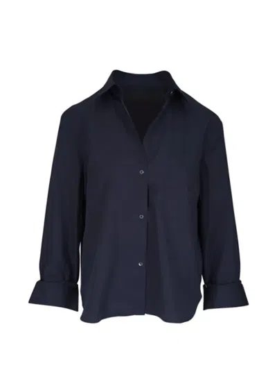 Twp The Next Morning Chest-pocket Shirt In Blue