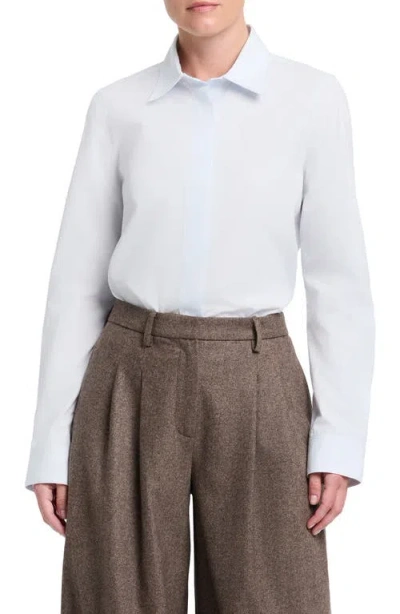 Twp The One Button-up Shirt In White