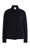 Twp Theo Cashmere Shirt In Black