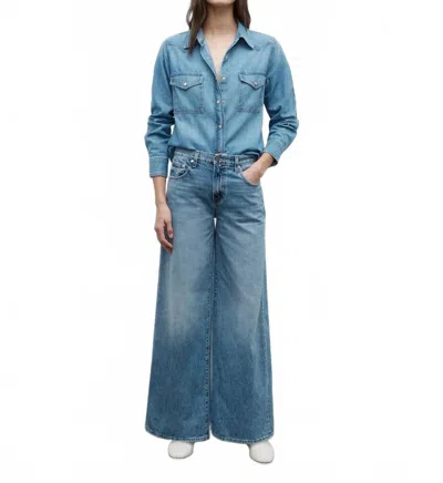 Twp Tiny Dancer Jean In Vintage Wash In Blue