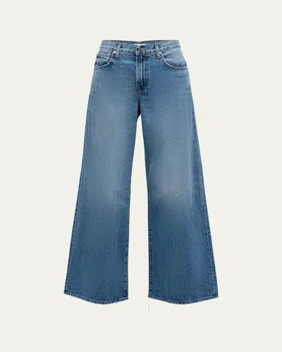 Twp Tiny Dancer Wide-leg Denim Jeans In Vintage Wash