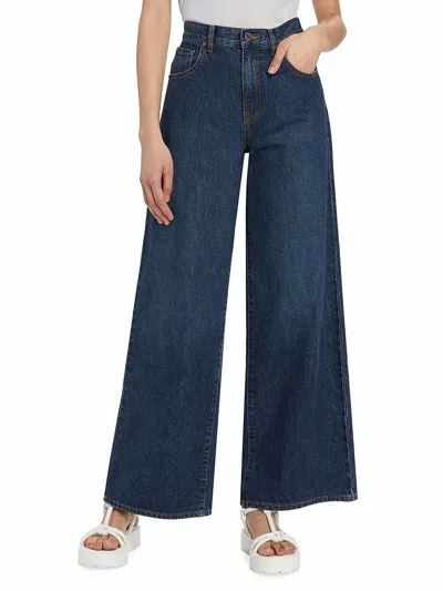 TWP TINY DANCER WIDE-LEG JEANS IN DARK WASH