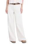Twp Tiny Dancer Wide Leg Jeans In White