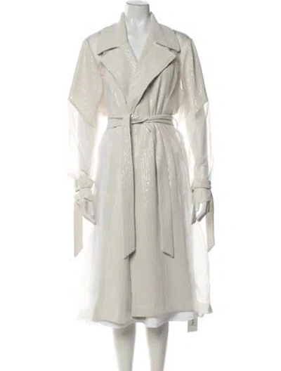 Pre-owned Twp Trench Coat In Neutrals