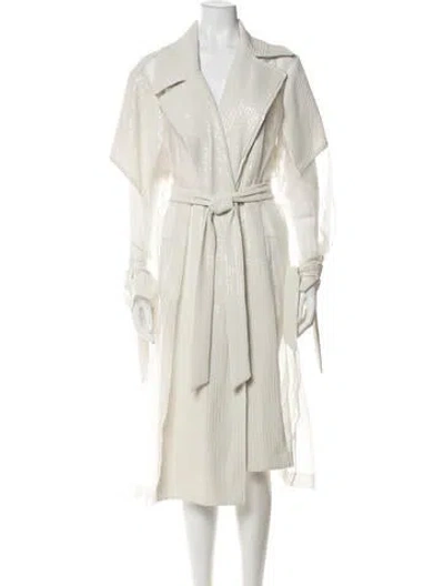 Pre-owned Twp Trench Coat In Neutrals