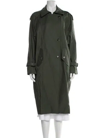 Pre-owned Twp Trench Coat W/ Tags In Green