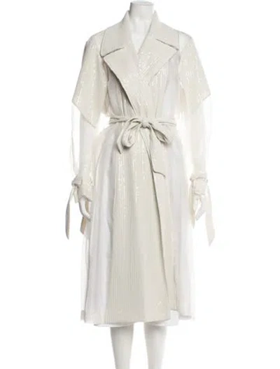 Pre-owned Twp Trench Coat W/ Tags In Neutral