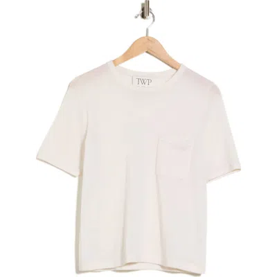 Twp True Cashmere Crewneck Sweater In Birch