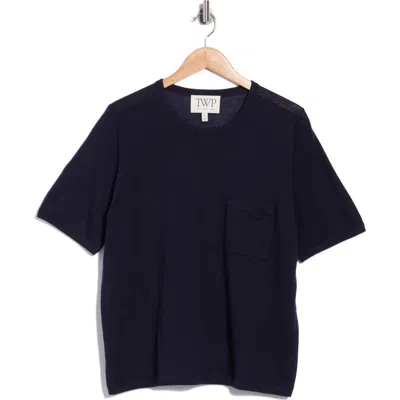 Twp True Cashmere Crewneck Sweater In Dark Navy