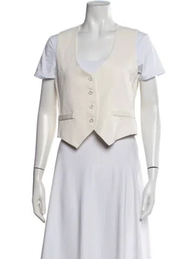 Pre-owned Twp Vest In Neutrals