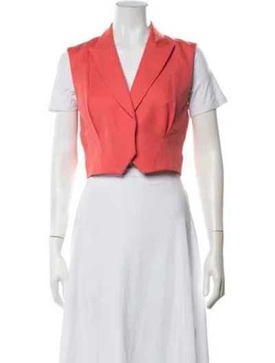 Pre-owned Twp Vest In Pink