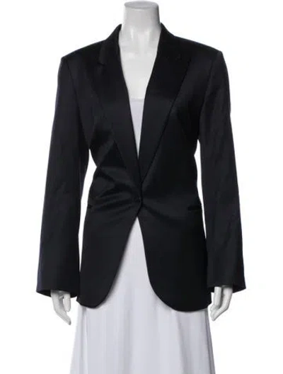 Pre-owned Twp Virgin Wool Blazer In Blue