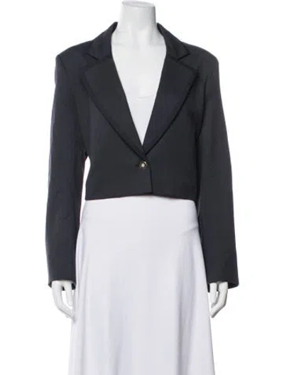 Pre-owned Twp Virgin Wool Blazer In Blue