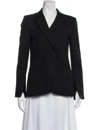 Pre-owned Twp Virgin Wool Blazer In Blue