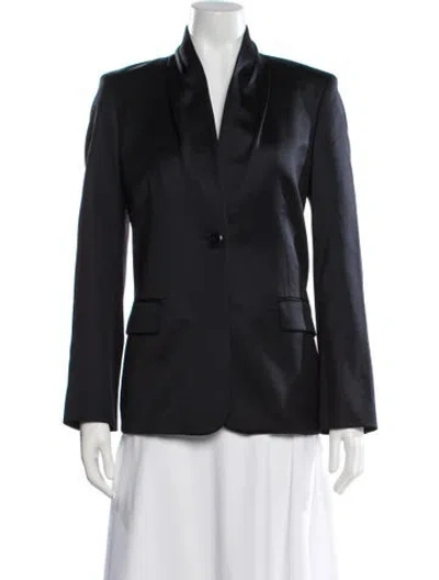 Pre-owned Twp Virgin Wool Blazer In Blue